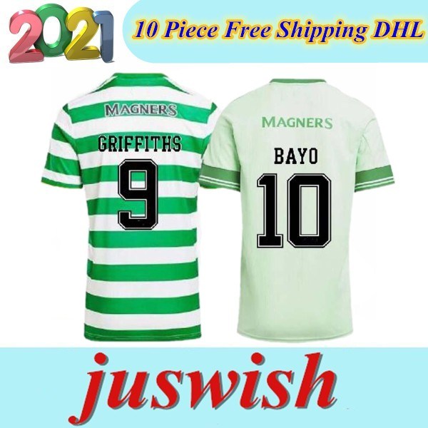 

20 21 Celtic Fc Soccer Jerseys MCGREGOR GRIFFITHS 2020 2021 Klimala FORREST BROWN ROGIC CHRISTIE EDOUARD Home Men + Kids Football Shirt Avgp, Black