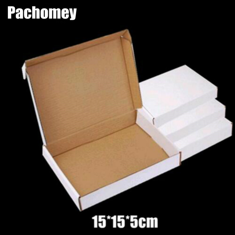

Paper Mailing Box 15*15*5cm 10pcs/lot Kraft Paper Shopping Packing Box for Gift Mailing Boxes Hot Sale PP787