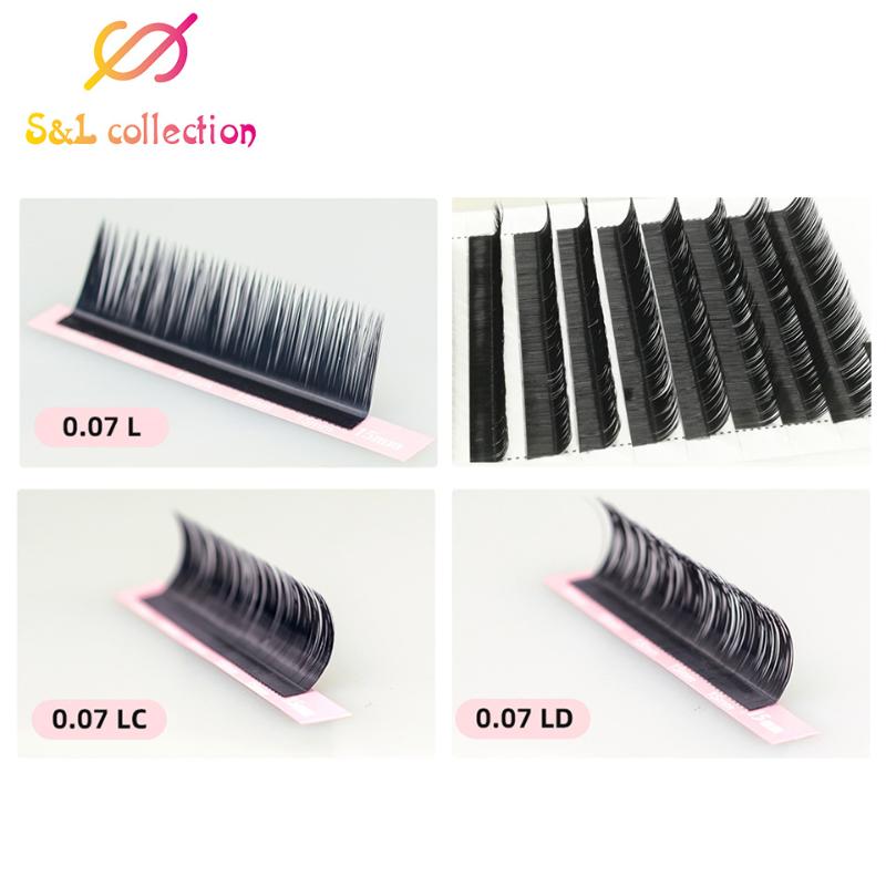

Eyelashes Extension 16 Lines Soft Natural lashes Personal L Curl Black Matte Eyelash Artificial High Quality Lashes