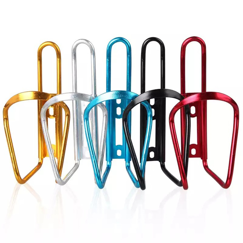 

Aluminum Alloy Bike Cycling Bicycle Drink Water Bottle Rack Holder Mount for Mountain folding Bike Cage 5 Colors