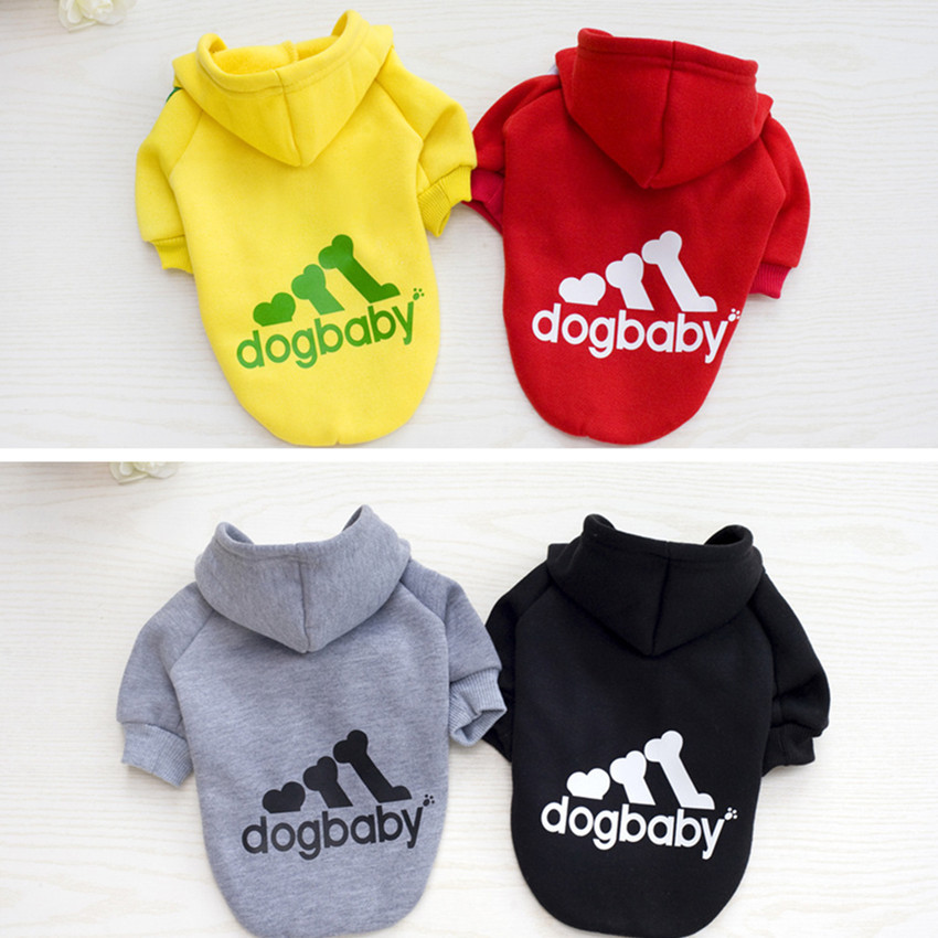

Warm Dog Clothes for Pets Puppy Coat Jacket Outfit Small Dogs Vest Spring Autumn Winter Pet Accessories, Yellow