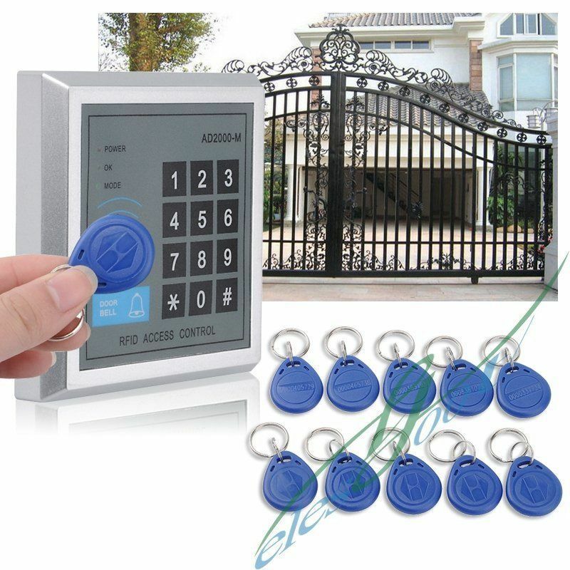 

RFID Access Control System Device Machine Security 125Khz RFID Proximity Entry Door Lock 1000 user