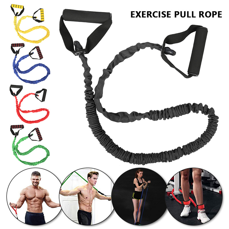 

5 Colors Resistance Bands Yoga Resistance Rubber Band Indoor Outdoor Fitness Equipment Pilates Sport Training Workout