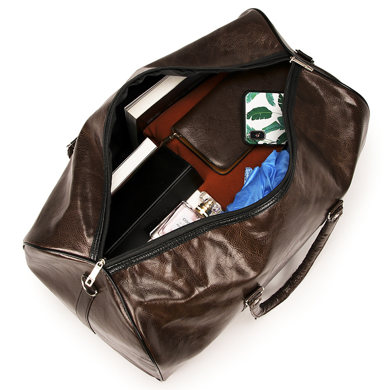 

New-Purses Women Travel Bag Duffle Bags Leather Luggage Handbag Men Sport Bag 6 Style Shoulder Bags, Gift bag
