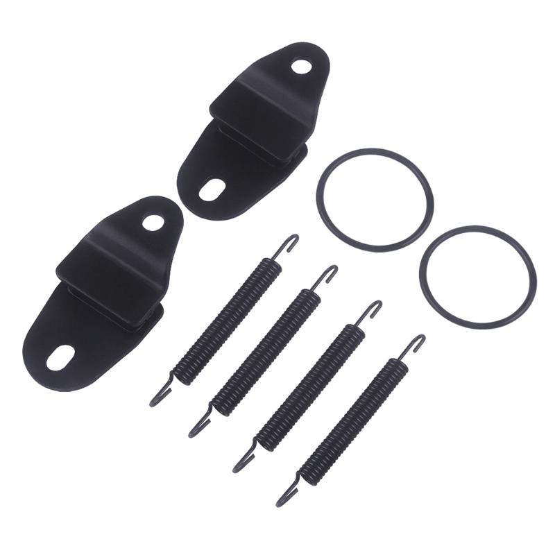 

Motorcycle Exhaust Pipe Muffler Spring Exhaust Gaskets O-Ring Kit Stays Mounts Hangers for Banshee 350 YFZ350 1987-2006