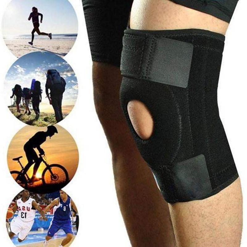 

For Arthritis Pain Knee Pads Crash Proof Fitness Adjustable Soft Non Slip Patella Protective Gear Elastic Men Women Sports Brace