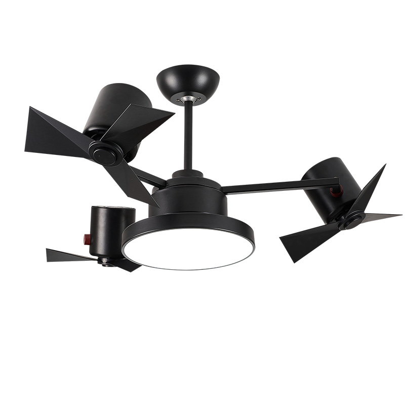 

BTX Ceiling Fan Lamp Remote Control with Light Restaurant Bedroom Fan Lamp Bar Ventilator Nordic with Mute Ventilator