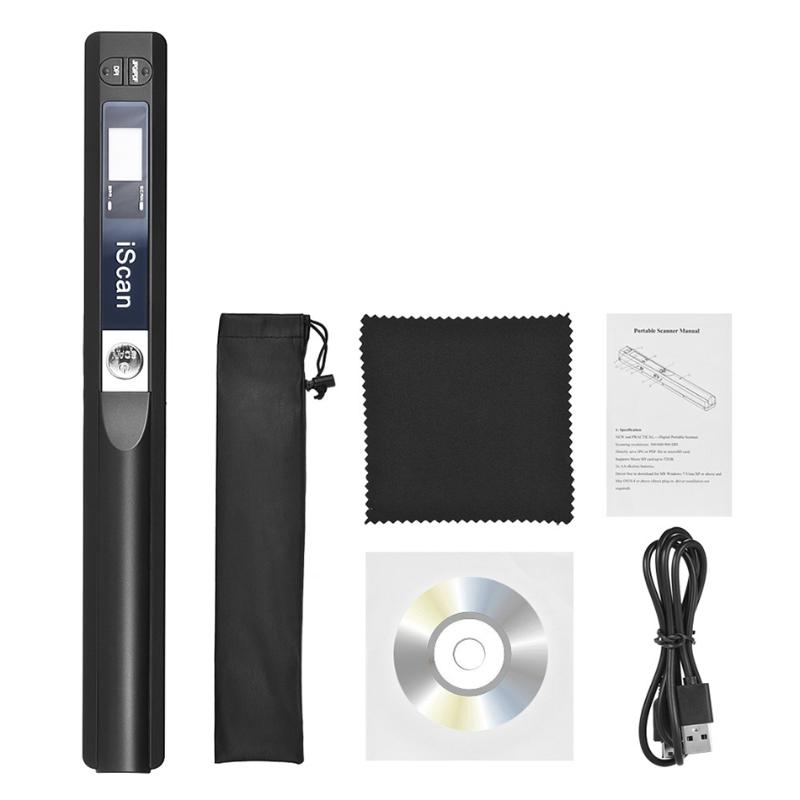 

A4 Scaner Portable Mini document Scanner JPG/PDF Format Document Image Iscan Handheld Scanner A4 Book Text GZISCAN01