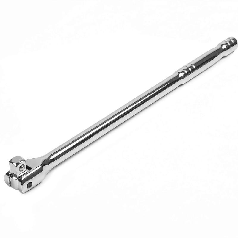 

1/2" Drive Torque Wrench Car Bike Repair Hand Tools Spanner 15inch Rod Rotation Head Socket Strong Force Lever Steering Handle