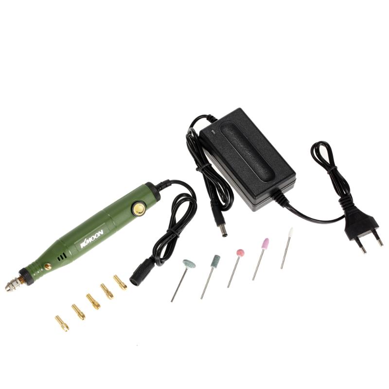 

Mini Electric Grinding Set Drill Grinder Tool Milling Trimming Polishing Drilling Cutting Engraving Tool Kit AC110-230V