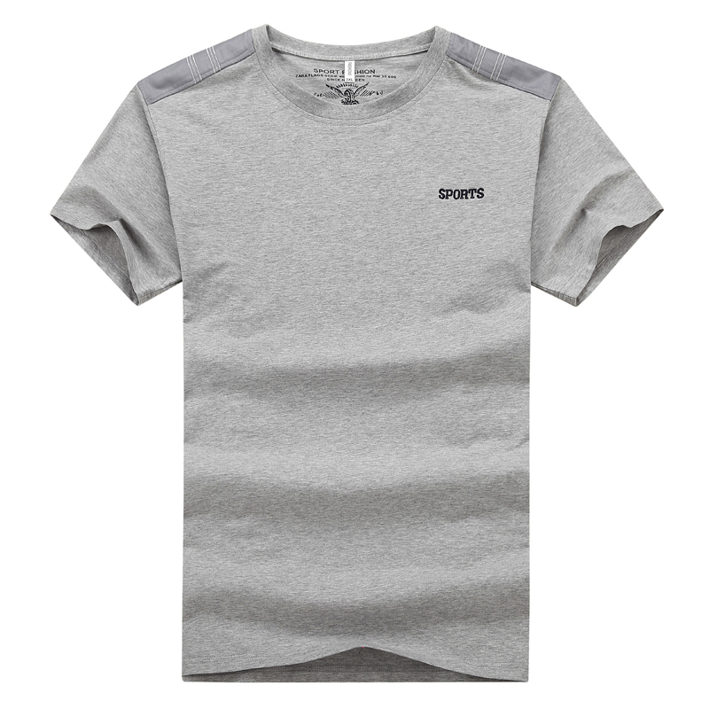 

Big Size Men Running T Shirts 6XL 7XL 8XL 9XL Gym Sports Tops 2020 Summer New Cotton Breathable Fitness Workout Jogging Tshirts, S9507 blue