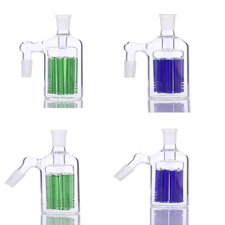 

new 8 arms tree Ash catcher 90 & 45 degrees for bongs glass water pipe bubbler 14mm 18mm