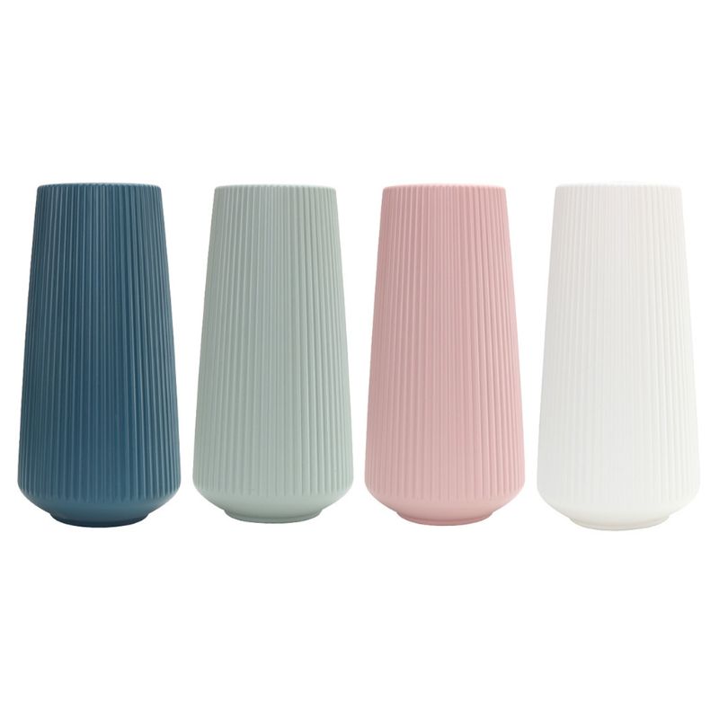 

Plastic Origami Vase Imitation Ceramic Flower Pot Bottle Arrangement Container