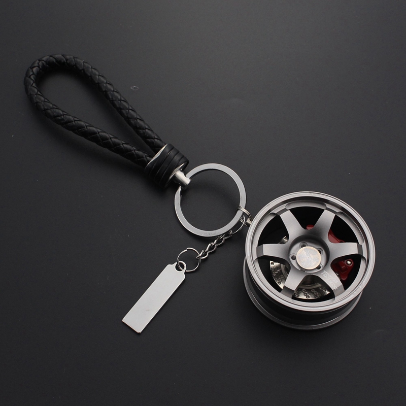 

Car Keychain Aluminum Alloy Rim Model RAYS TE37 Wheel Keyring For Auto Accessories Moto Key Ring For Keys Key Chains Trinket