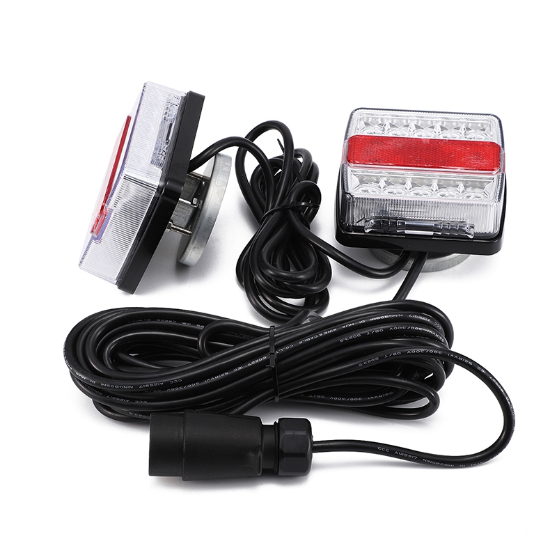 

16+10LED Double Color Truck with net Tail Light Kit (White Lampshade