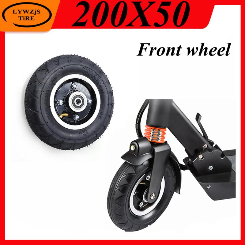 

200x50 Front Wheel Pneumatic Tire for Electric Scooter Wheelchair 8 "8x2 Pneumatic Front Wheel Accessories