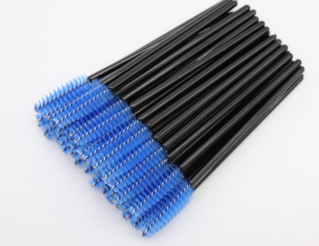 

New Good Quality Disposable 50 Pcs/Pack Eyelash Eye Lash Makeup Brush Mini Mascara Wands Brush Eyelash Extension Tool
