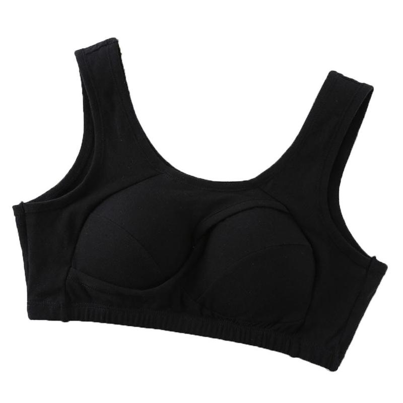 

Women Fashion Round Neck Sleeveless Full Cup Yes Solid Fitness, Yoga, Running Fitness Yoga All Seasons Bra, Black
