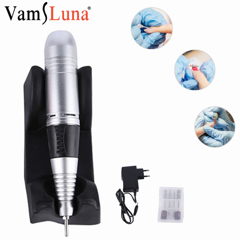 

Professional Electric Manicure Drill Pen Pedicure Kit Nail File Polish Nail Art Tool Machine