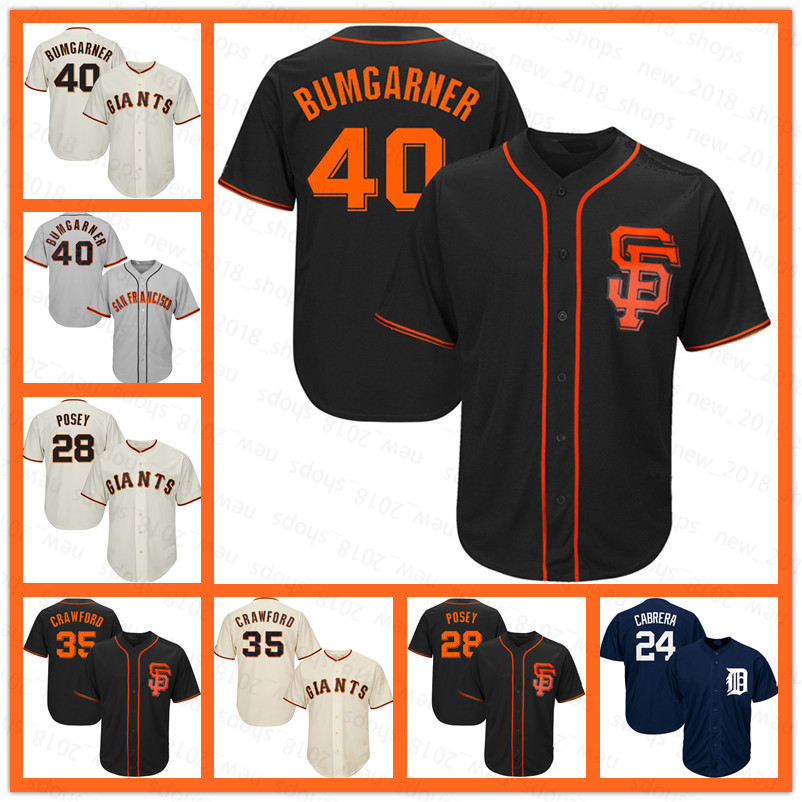 

San 28 Buster Posey Francisco 22 Will Clark Giants 40 Madison Bumgarner 35 Brandon Crawford 47 Johnny Cueto 28 Buster Posey 9 Brandon Belt, Qingcang