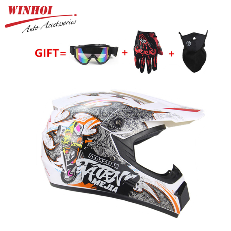 

Neutral Motocross Helmet Off Road Motorcycle Helmet Full Face Individuality ABS ATV Dirt Bike Downhill DH Racing, Lavender