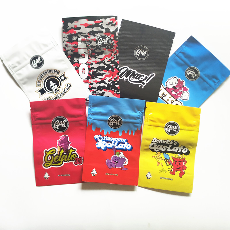 

Gasco Zipper Bag Mylar Bag 3.5g Drick's Gaems Lato Gelato33 four dr greenthumb Yukmouth Kool-Lato