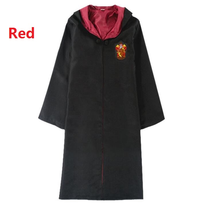 

Costume Harries magic Robes Cosplay party supplies Kids men women Robe Cloak Halloween festival Costumes cape For big children wholesale