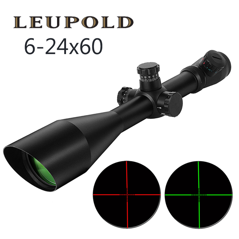 

LEUPOLD M1 6-24x60 AO Tactical Outdoor Hunting Optics Scope Illuminated Red and Green Mildot Side Wheel Riflescope