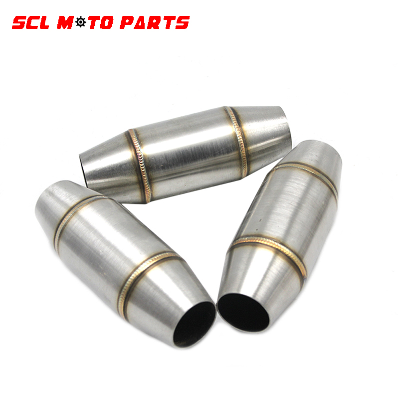 

ALconstar-Racing Motorcycle 35MM Exhaust Pipe Muffler Catalyst Expansion Chamber For CRF RMZ DRZ YZF KXF CRF WRF WR Exhaust