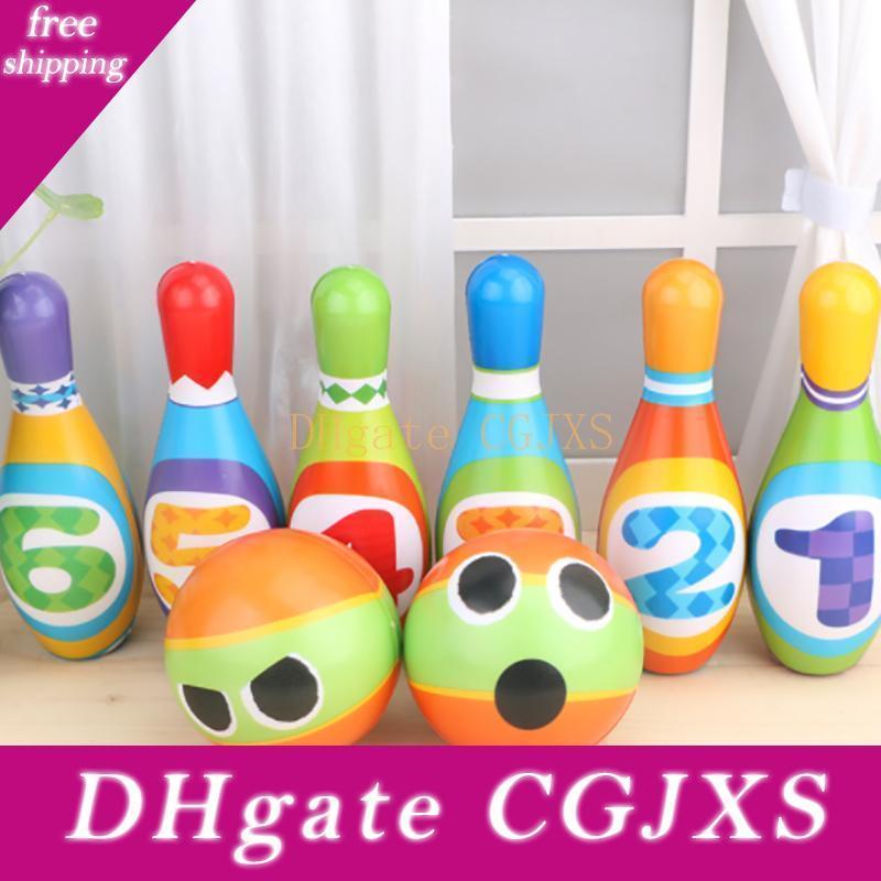 boliche con botellas de plastico