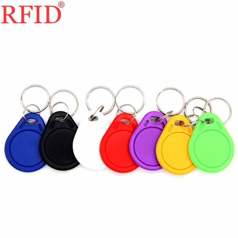 

UID S50 1K 13.56Mhz Rewritable Writable Waterproof Keyfob Key Fobs Changeable NFC RFID IC Card For Access Control Fast Shipping