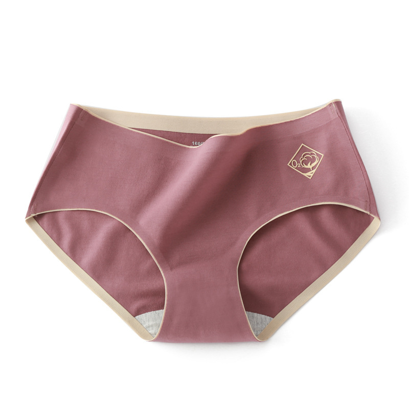 

Women's underwear graphene antibacterial no trace underwear women's waist cotton crotch triangle, Combination 3