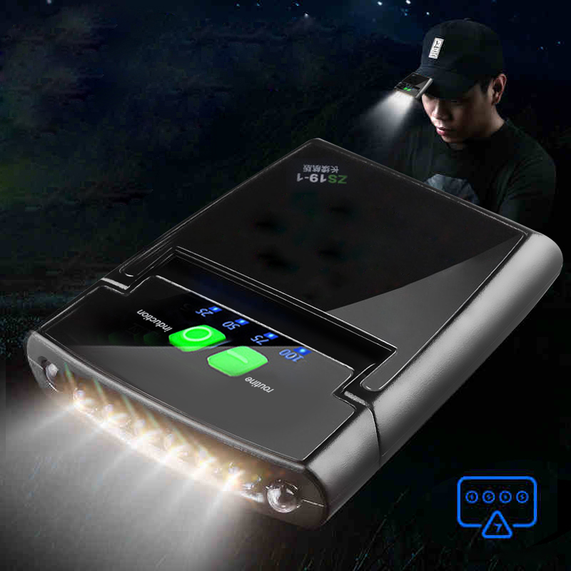 

Portable Lanterns 6 Led Headlamp Adjustable USB Rechargeable Sensor Cap Hat Clip Lamp Waterproof IP64 Headlight Torch Light Built-in Battery