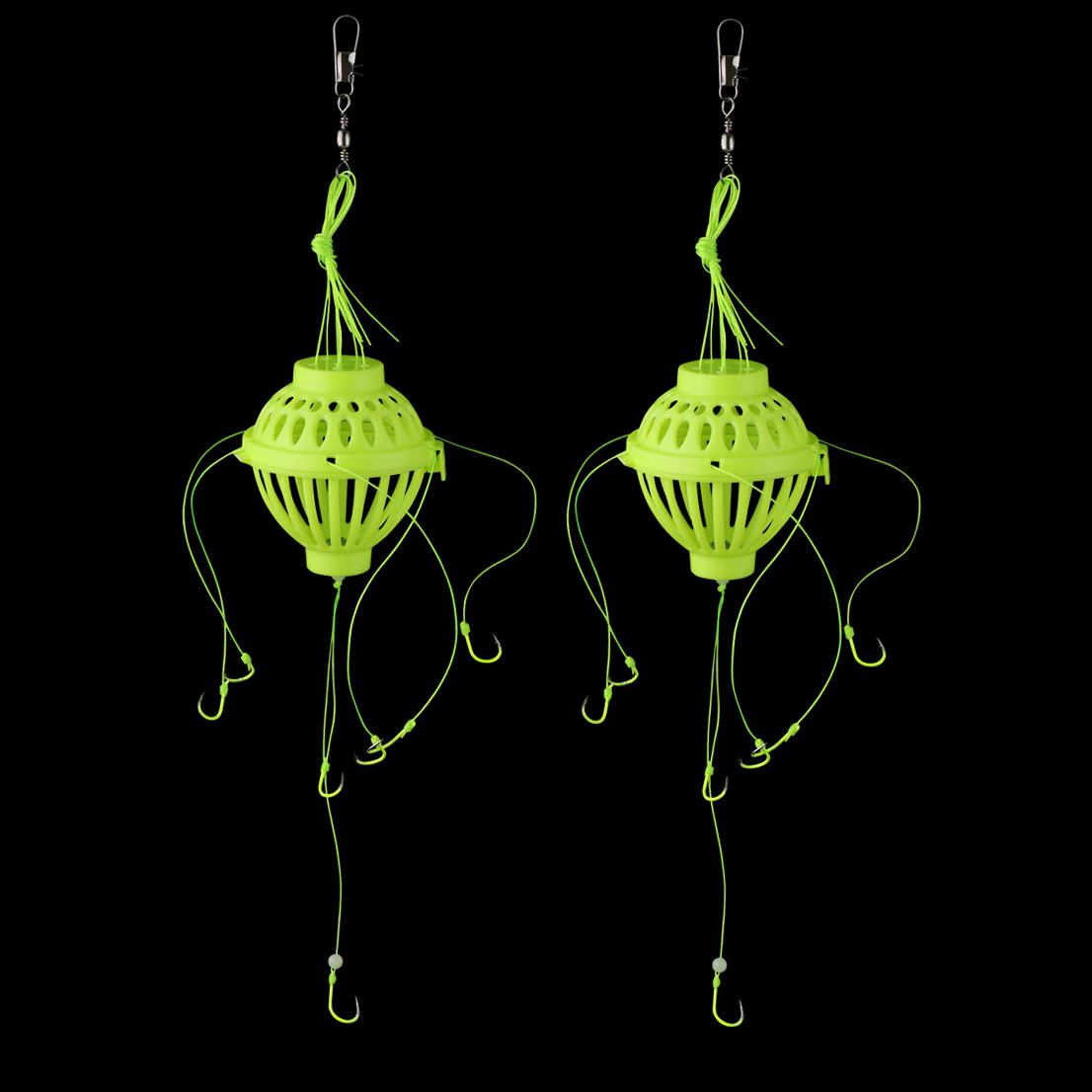 1Pcs Luminous Explosion Fishing Hooks Sets Outdoor Fish Hooks Tackle Carp Fishing Accessories Fishing Tackle fishhooks-image-567121009