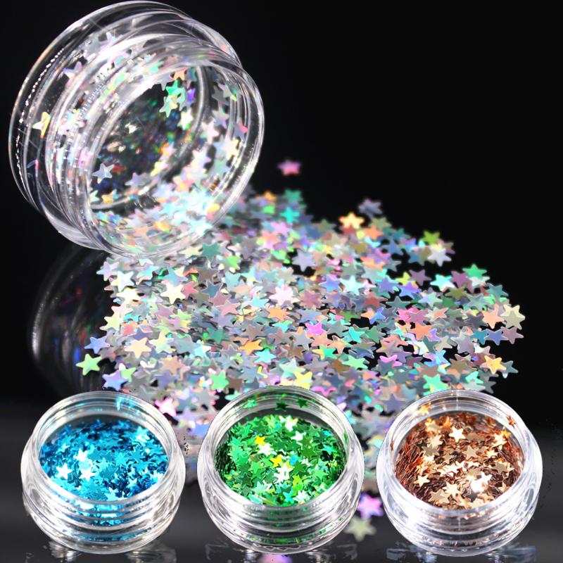 

1Pcs 12 colors Stars sequins False Nails Fan Style Practice Display Natural Black Transparent Sticks Polish Display Acrylic Tips