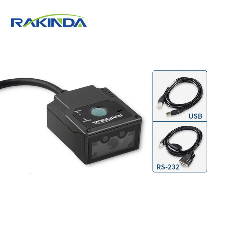 

Rakinda 3000U Industrial 2D Fixed Mount Barcode Scanner/Passport OCR MRZ Reader Module for Kiosk and Self-service Terminal