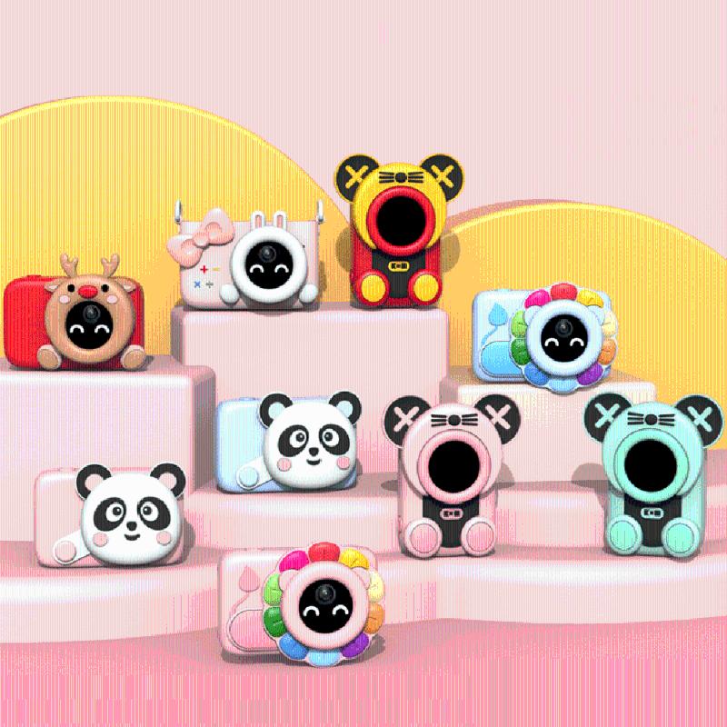 

Cute Kids Toy Camera Digital Camera Fotograficas Toys For Kids AI Smart Identification WIFI Video Photo Photography
