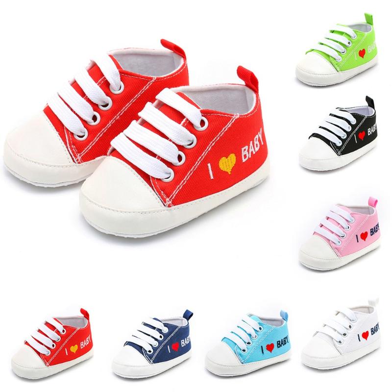 

Toddler Baby Girls Boy Shoes Heart Letter Print Solid Soft Sole Casual Comfortable Shoe summer boys newborn shoes, Bu