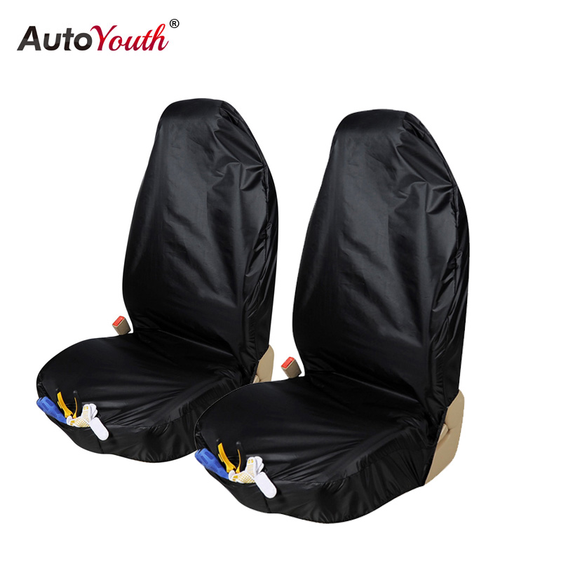

AUTOYOUTH Front Seat Cover Oxford Cloth Waterproof Seat Covers Car Protector Interior Accessories Blue Pet Cover