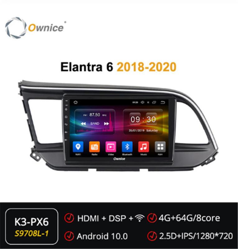 

Ownice Android 10.0 8Core CAR Radio Player forHyundai Elantra 6 2020 - 2020 GPS Navi 4G LTE DSP SPDIF Audio Multimedia