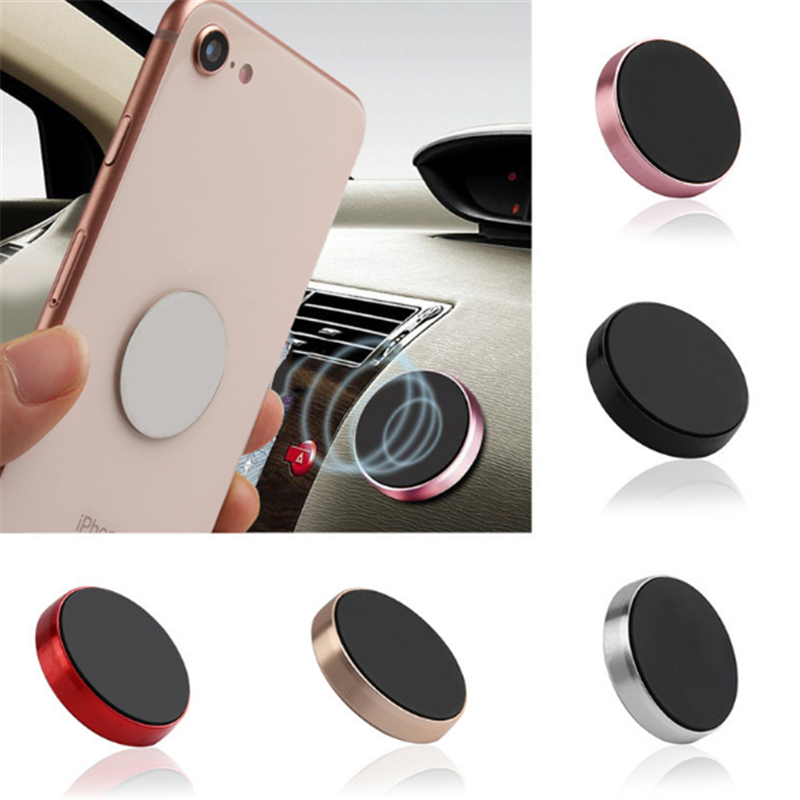 

Car Phone Holder Magnetic Air Vent Magnet Mobile for Cellphone Mount Holders Universal, Round black