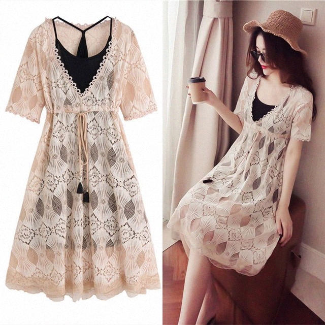 lace straight dress styles