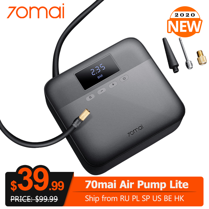 

Original 70mai Air Compressor DC 12V Digital Tire Inflator Air Pump for Car Motorcycle Tire Inflator Pump Auto Tyre Pumb