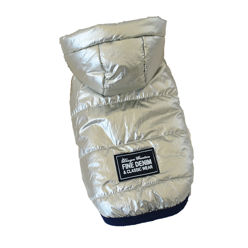 

Pet Dog Puppy Coat Vest Hoodie Sweaters Winter Warm Clothe Coat Jacket Apparel, Gray