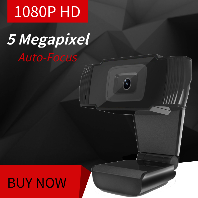 

1080P 5MP HD Auto Focus USB Web Camera Computer Camera Webcams Built-In Microphone 1920 *1080 Dynamic Resolution 2020