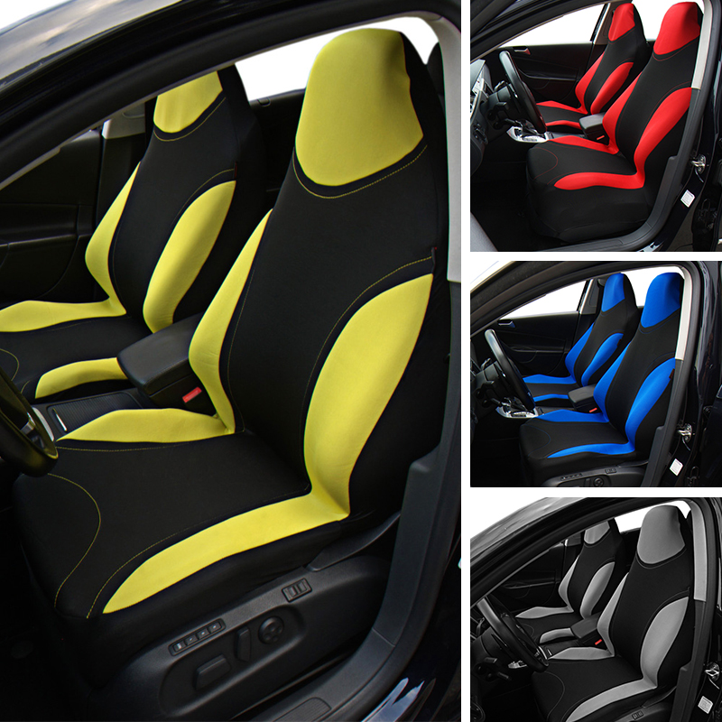 

AUTOYOUTH Front Car Seat Cover Universal Automotive Seat Cover High Back Car Protector Bucket Blue Car-Styling 1PC