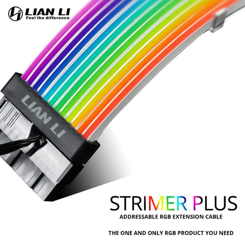 

Extension Cable Kit Lian Li Strimer Plus Rgb Pc Addressable 5v A-Rgb cable for Motherboard Atx 24pin PCI-E Gpu 8pin Formulamod