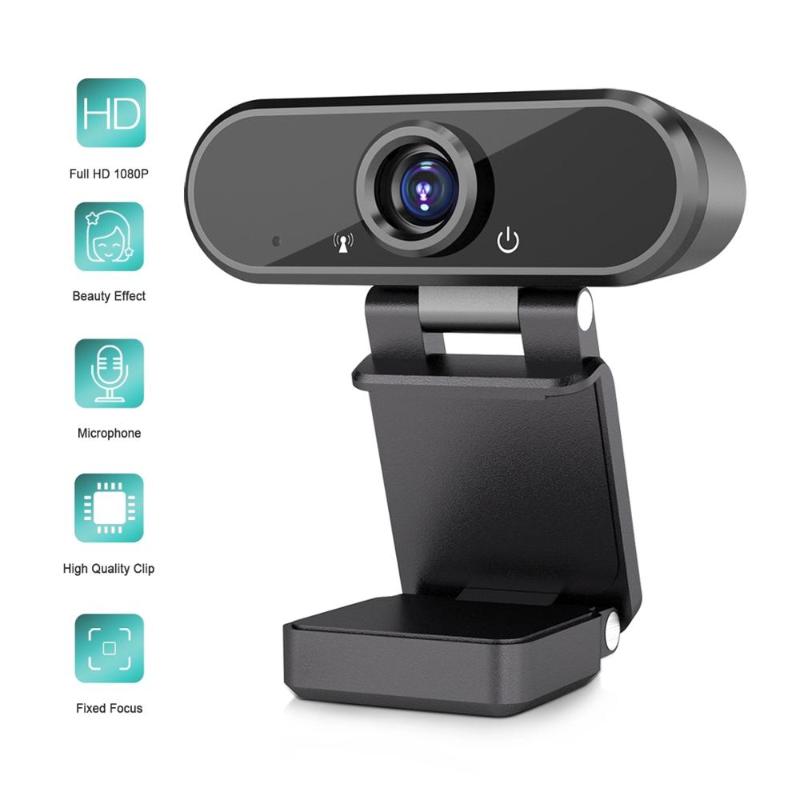 

HD 1080P Webcam Computer PC Web Camera with Microphone USB Web Cam for Live Broadcast Video Calling Conference Work Youtube