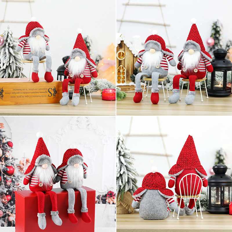 

Christmas Rudolph Doll Pendant Christmas Decor For Home Merry Tree Ornament Xmas Gift Navidad Noel happy new year 2021
