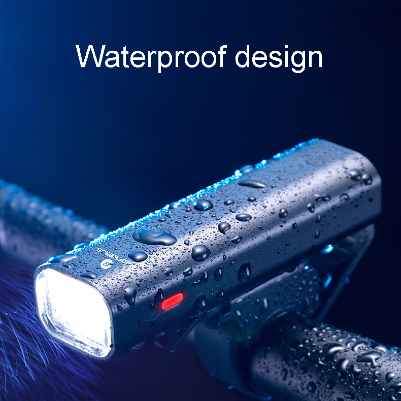 

USB Rechargeable Bike Light 8 Hours 400 Lumen Super Bright Headlight Front Lights 4 Light Mode Fits All Bicycles Mountain Road